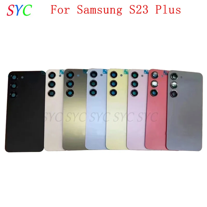 

Задняя крышка батарейного отсека, корпус, чехол для Samsung S23 Plus S916 S916B S916U, задняя крышка с логотипом, запасные части