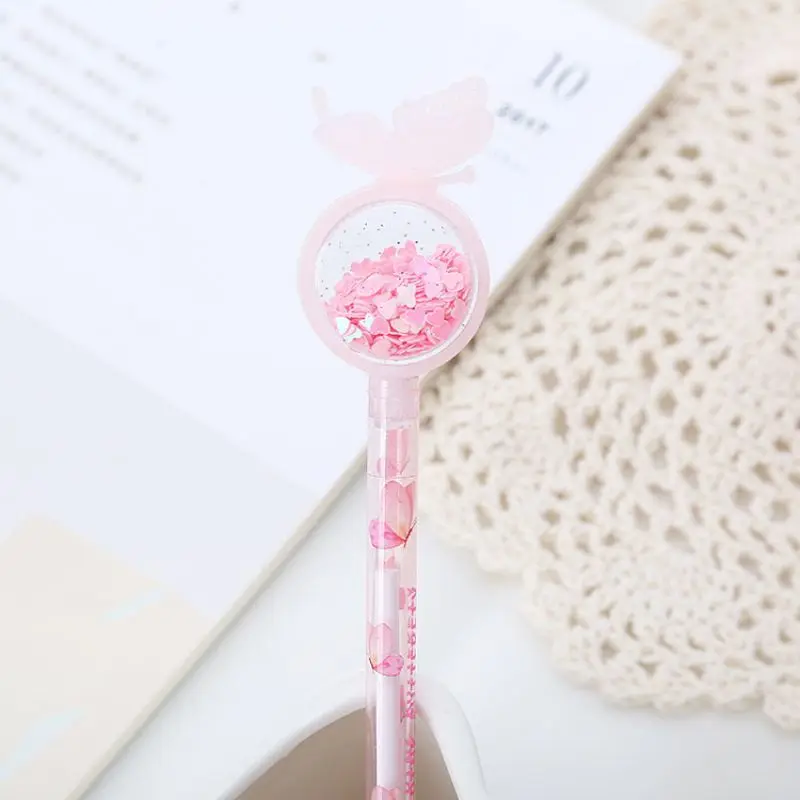 4 Piece Stationery Cute Butterfly Gel Pen Creative Sweet Pretty Lovely Pen 3