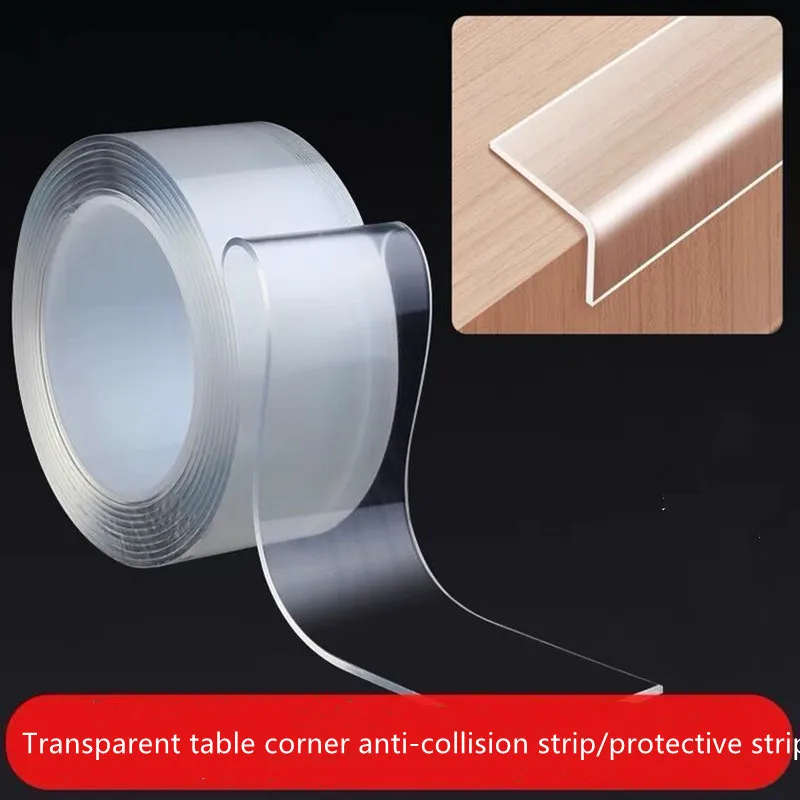 Baby protection Transparent edge protection strip Child safety table corner cabinet anti-collision strip Furniture bumper silicone table corner protector,table corner protector,table edge protector,furniture anti collision strip