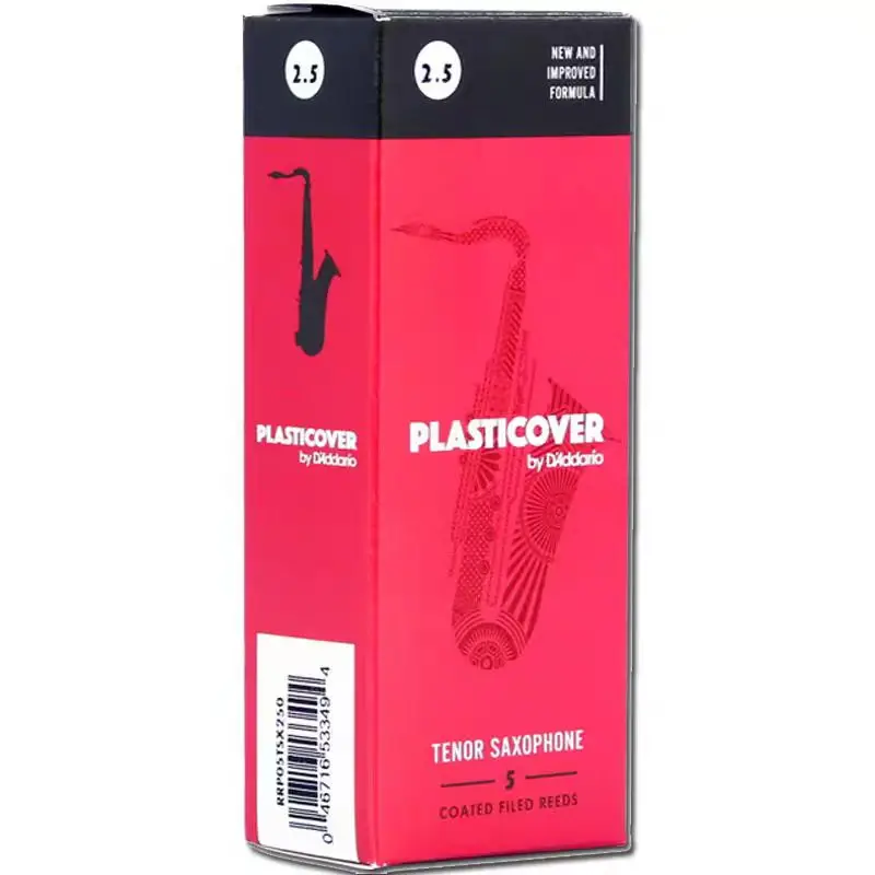 D&rsquo;Addario Plasticover Clarinet reed Alto Soprano Baritone Tenor sax reed Box of 5