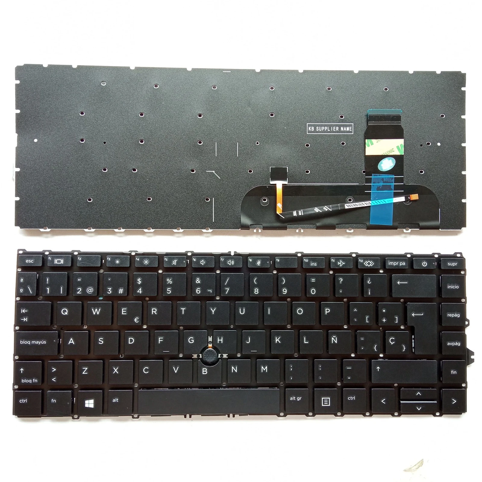 Tastiera Del Computer Portatile Di Vendita Calda Del Magazzino Per Hp Elitebook 745 G7 840 G7 845 G7 745 G8 840 G8 845 G8 Con Punto No Backclit Teclad