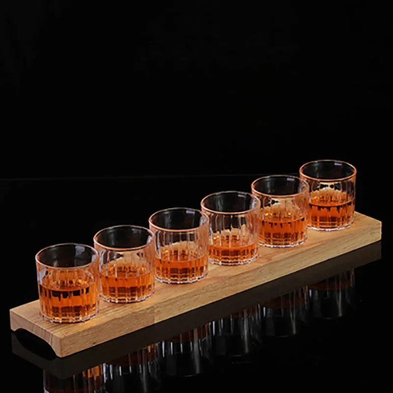 Mini Shot Glass for Tequila, Whisky Shot Glasses, Double Side Cordial Glasses,Tequila Cups, Small Glass Shot Cups, 50ml