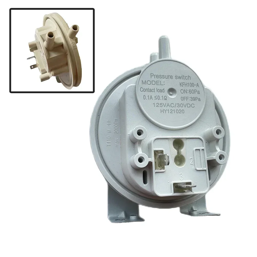 1pc 40/65/75/90/110 Pa Air Pressure Switch Wall Mounted Gas Boiler Wind Pressure Switch 26Pa/18Pa 65Pa/40Pa 75Pa/55Pa air pressure switch