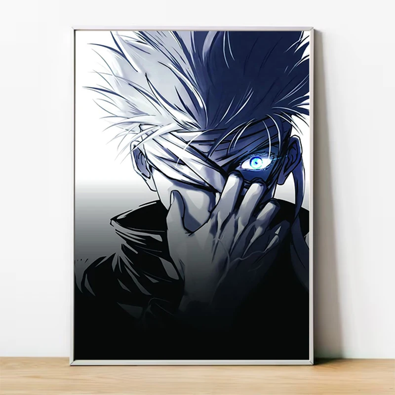 

Office Decoration Jujutsu Kaisen Anime Print Room Decor Custom Poster Painting on Canvas Posters for Wall Decororation Home Art