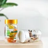 100-360ml Orgnizer Glass Airtight Canister Kitchen Storage Bottles Jar Sealed Food Container Ginger Cereal Dispenser Stash Cans 3