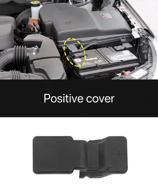Geeignet für Peugeot 508 Citroen C5 Batterie positive negative Elektrode  Anschluss Schutz abdeckung 9676099280 9815031980 5642yk - AliExpress