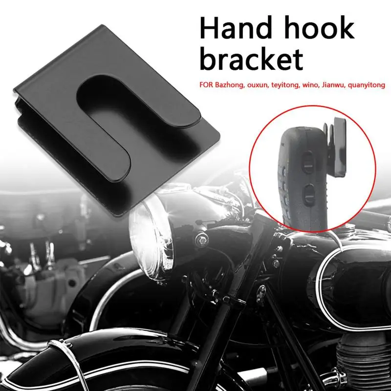 Microphone Hanger Bracket Universal Microphone Holder Hand Hook Clip Anti-resistance Repairing Parts For Yaesu Wouxun 7900