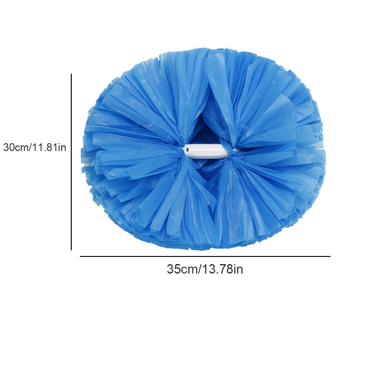 1Pc Handle Competition Flower Dance Party Decorator Pom Poms Cheerleading Cheering Ball Match Vocal Dance Party Concert Decorat