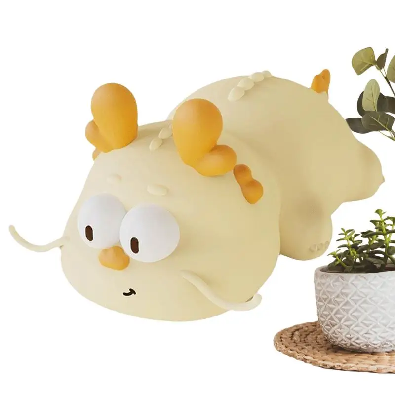 

Настольная лампа с драконом, перезаряжаемая лампа для детской комнаты, милый ночник, настольная лампа с регулируемой яркостью, прикроватная Настольная лампа для детей и взрослых