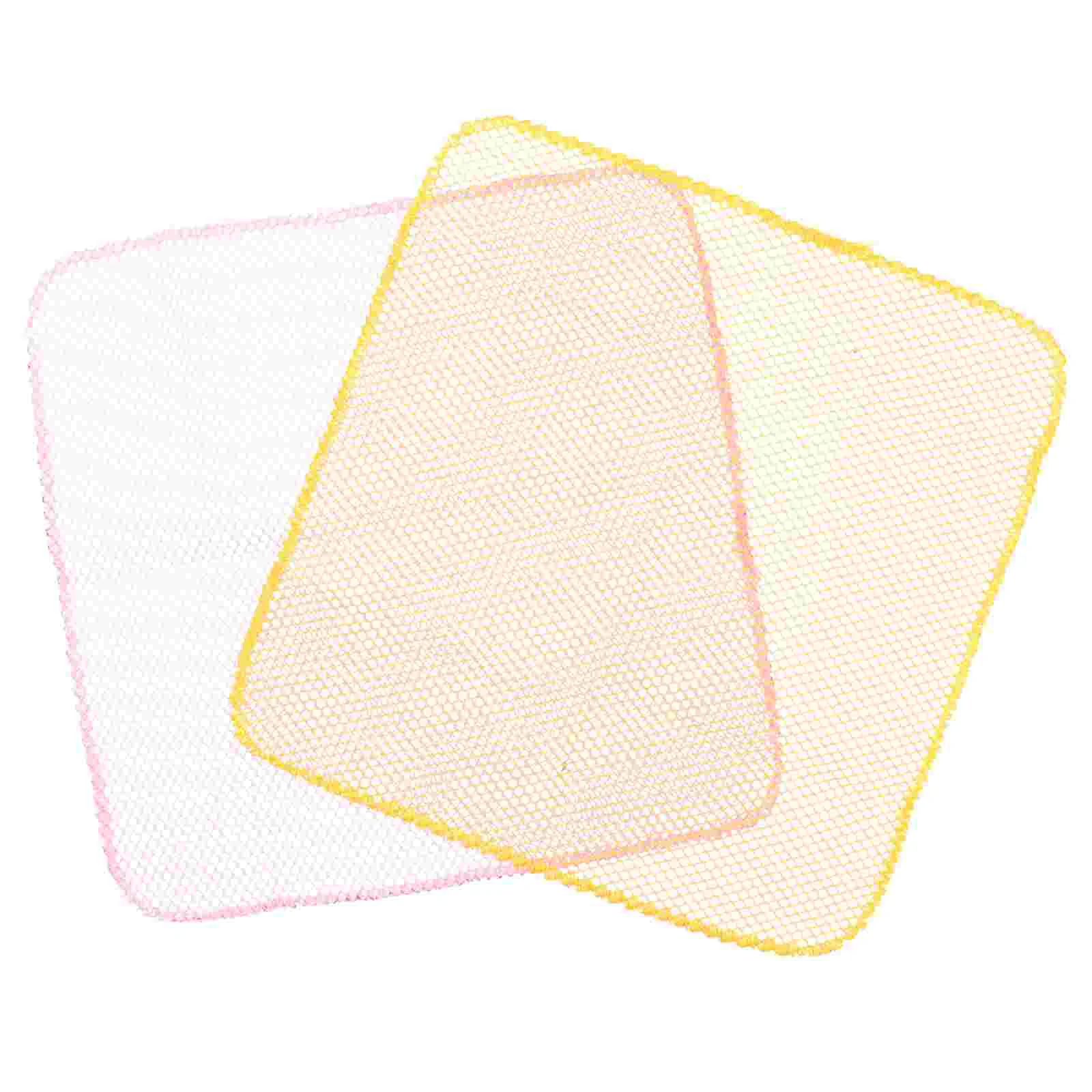 

Innovative Dish Washing Net Cloths Cleaner Rapid Dry Scourer Inodore Mesh Washing Cloths Kitchen Cleaning Cloths Washer