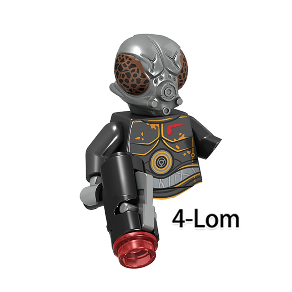Disney Bounty Hunter Zuckuss IG-88 Building Blocks M-OC Hunter Droid Brick Dengar Fennec Shand Din Djarin Action Figure Kids Toy