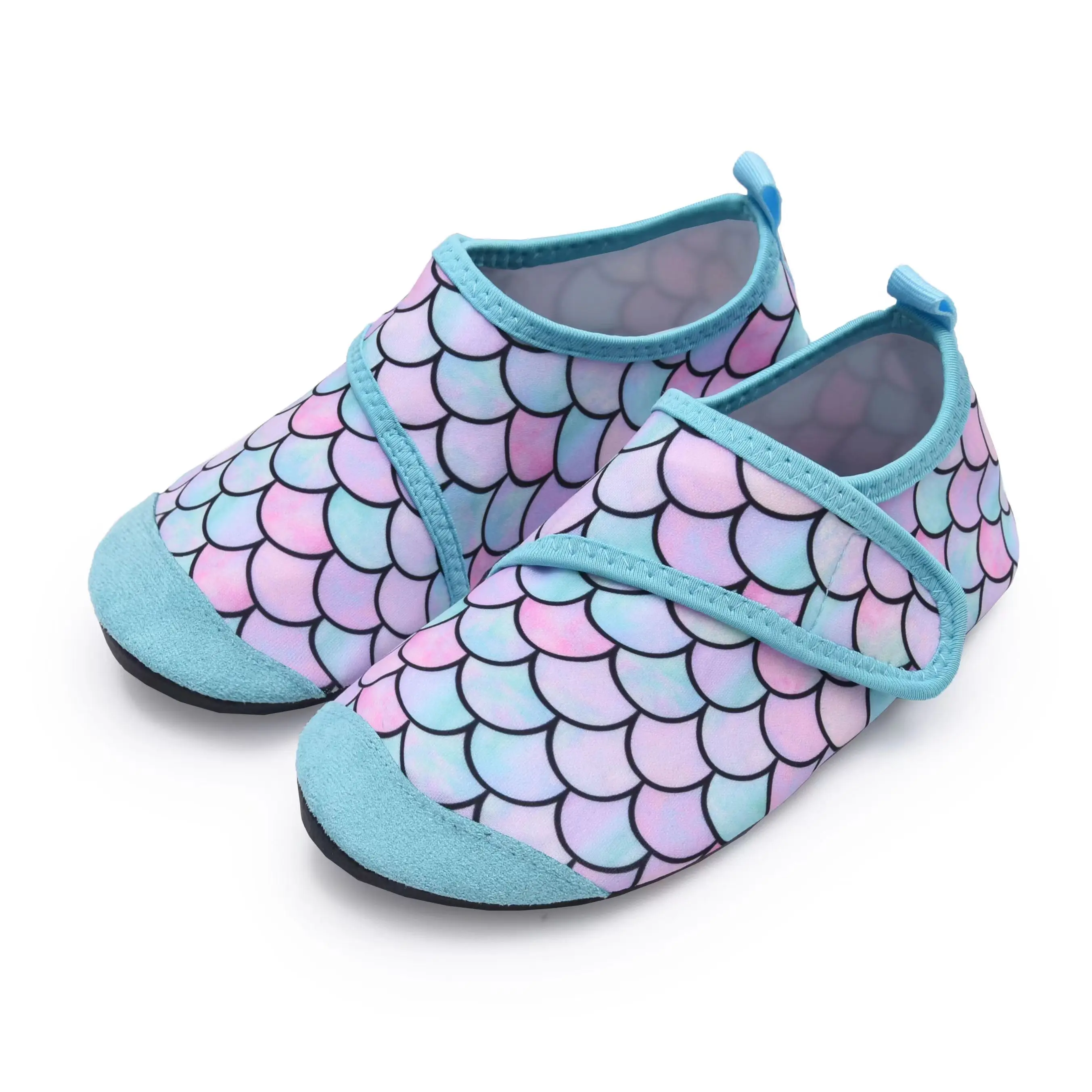 16-37# Kids Beach Barefoot Quick-Dry Aqua Shoes Soft Diving Socks Yoga Socks Wading Bathroom Shoes Cartoon Baby Walking Water Shoes Diving Shoes Barefoot Shoes