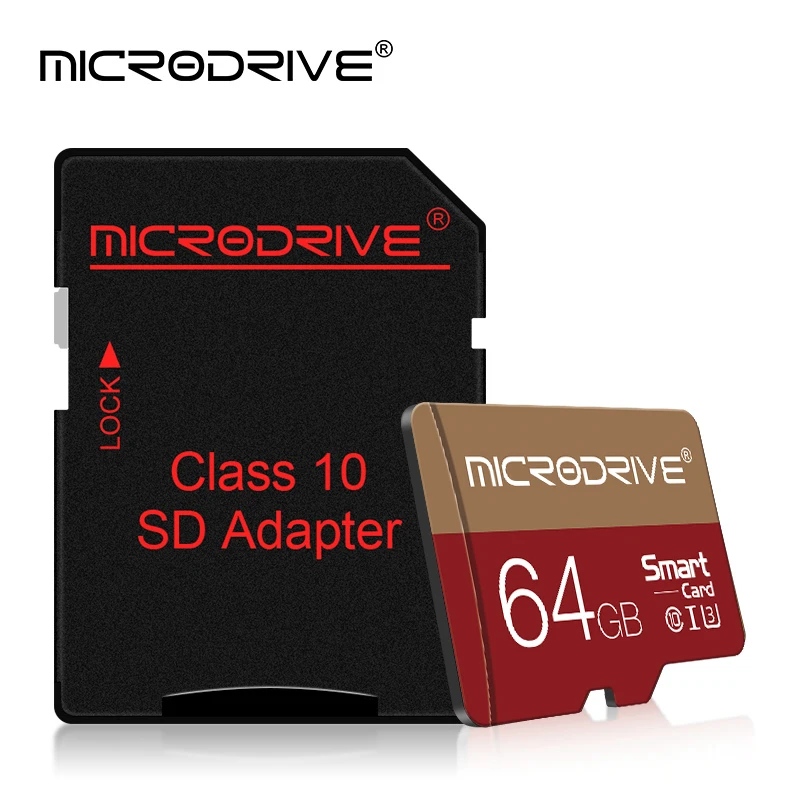 고속 클래스 10 마이크로 TF SD 카드, 미니 SD 메모리 카드, 플래시 카드, 4GB, 8GB, 16GB, 32GB, 64GB
