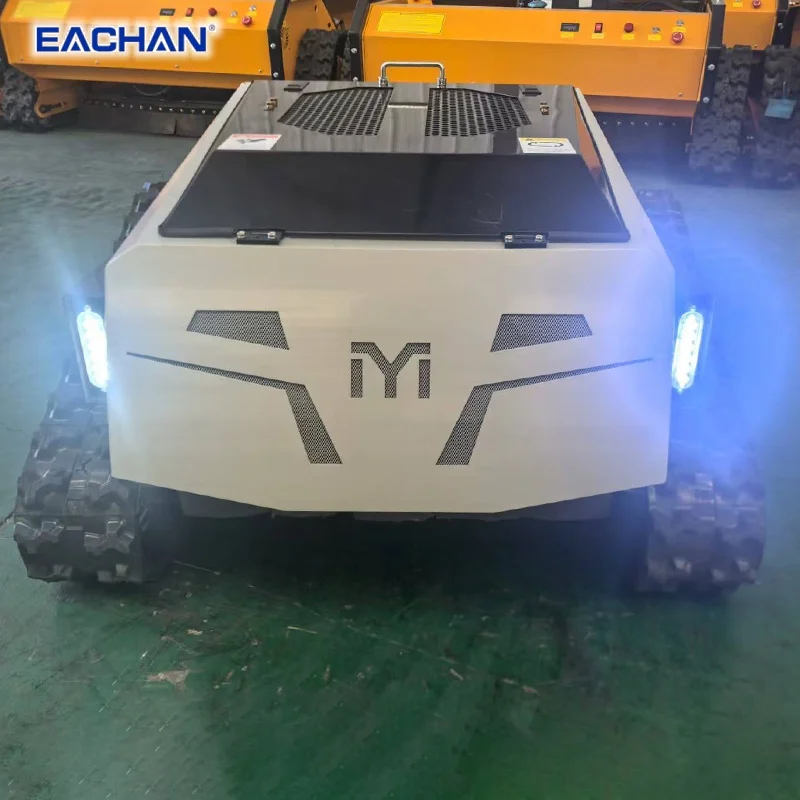 Meistverkaufter Raupenmäher mit Fernsteuerung, Schnellladefunktion, Lithium-Batterie, Roboter-Rasenmäher, Schneepflug, Ferngesteuerter Mäher, Anpassbar