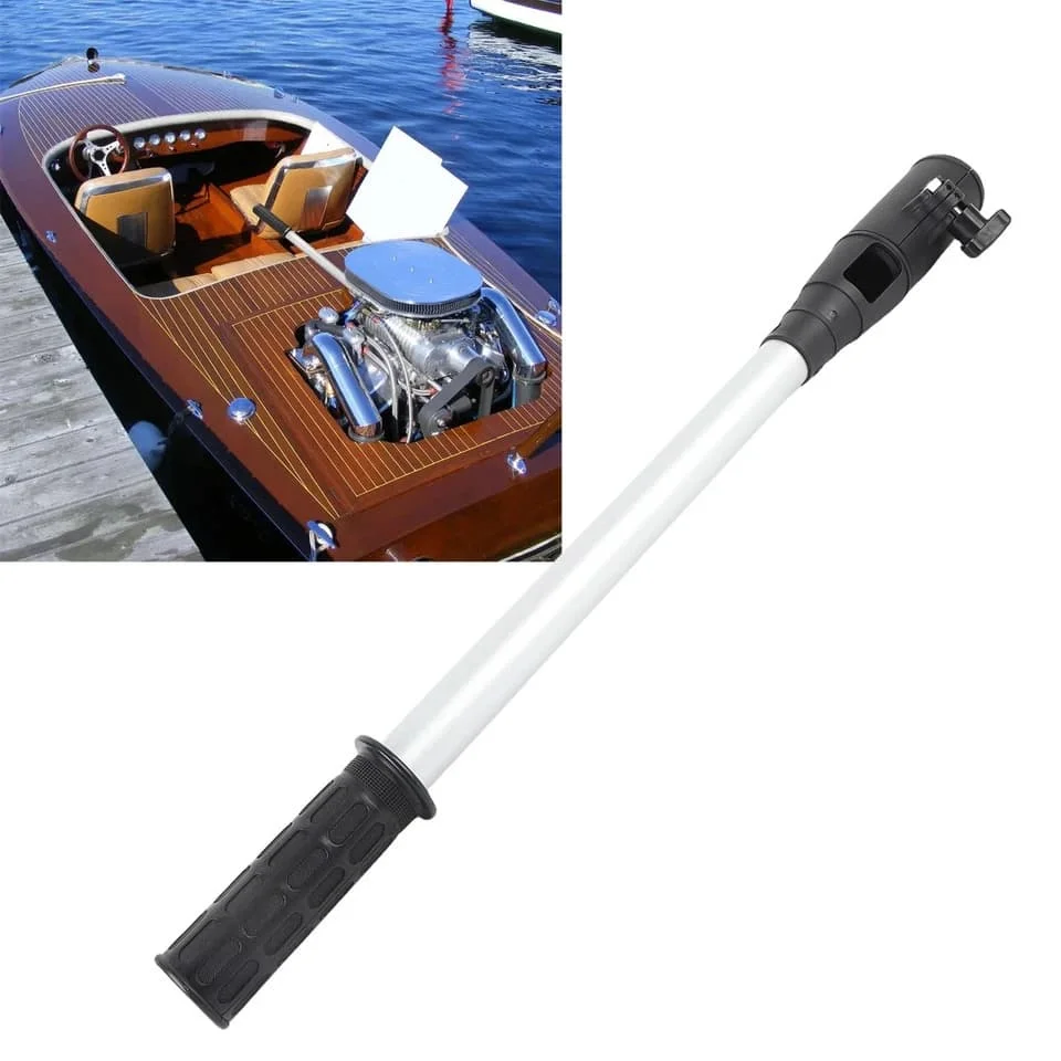 457mm 45cm 야마하 마리너 머큐리 혼다 보트 엔진용 아웃보드 틸러 암 핸들, 마린 아웃보드 모터 액세서리