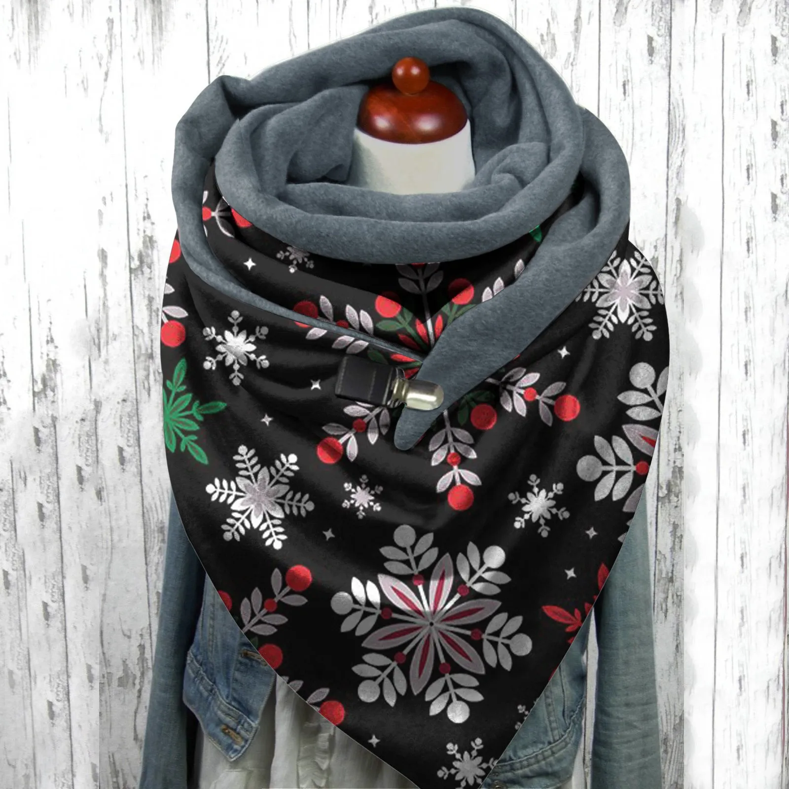 Buttonscarves Matte Black Phone Case Women Button Scarves Wraps