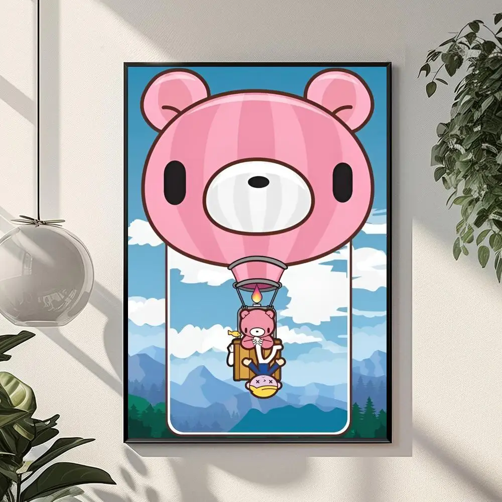 Cartoon G-kümmiger Bär Poster Urlaub Geschenke Dekoration für Zuhause Restaurant Büro Raum Wandkunst – Detail 24