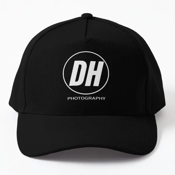 

Dh Photography Logo Baseball Cap Hat Outdoor Women Boys Hip Hop Snapback Spring Czapka Casual Printed Sun Sport Black Mens
