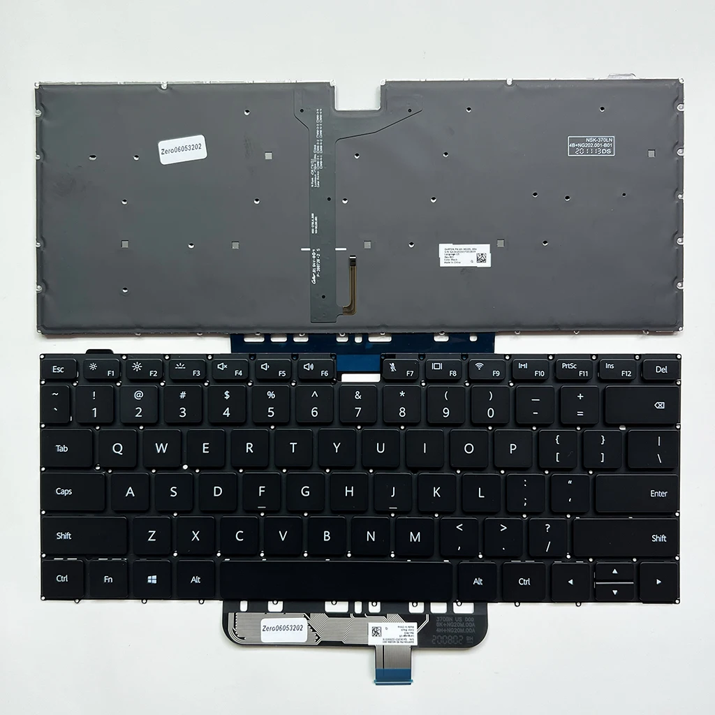 

D15 английская клавиатура с испанской раскладкой для Huawei MateBook D14 D15 BohL-WFP9 Bob-WAE9P Boh-WAQ9R Magicbook 15 с подсветкой RU SP