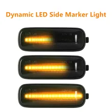 

2Pcs Dynamic LED Side Marker Blinker Light Turn Signal Indicator Lamp For Honda Civic EK 2/3/4d 95-99 Ballade CRV Accord Prelude