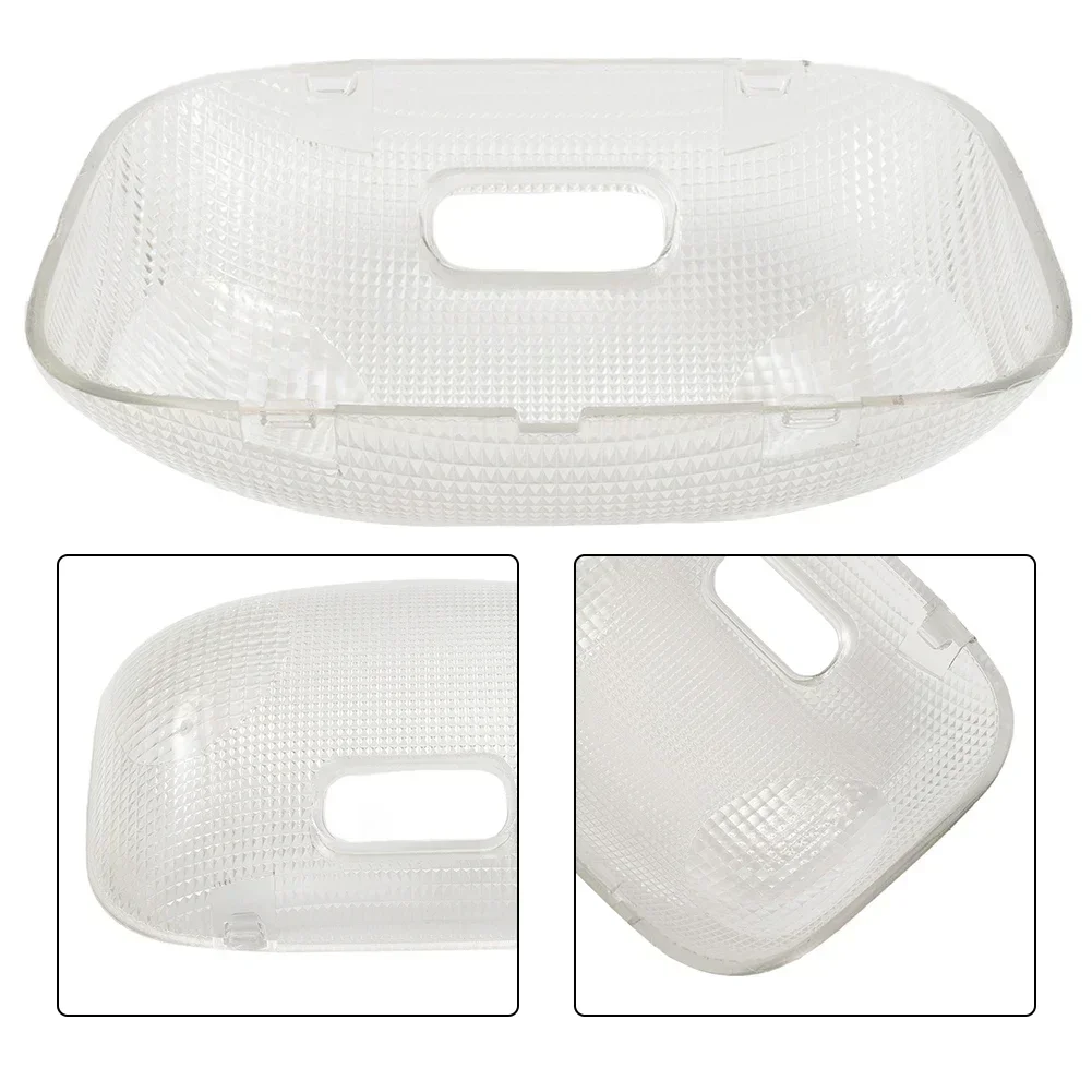 Car Dome Light Cover Lamp Assembly Headlight Cover IP67 Interior Lamp Protector Map Light Parts 1Pcs