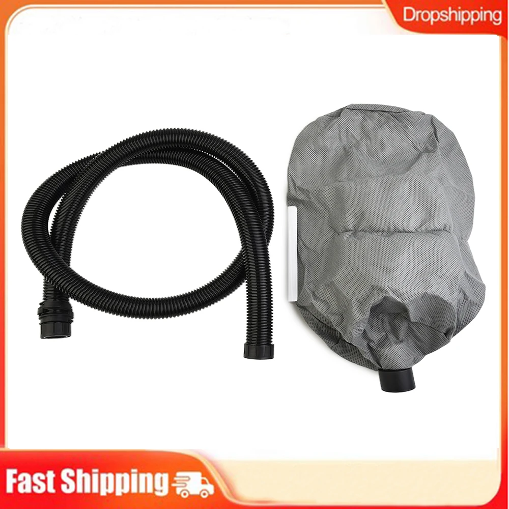 

Wall Grinder Vacuum Bag With 2M Vacuum Cleaner Hose Tube Dust-free Self-priming Sandpaper Machine Dust Collector Putty Polishing