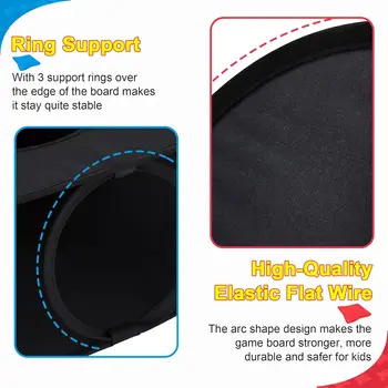 Collapsible Portable Corn Hole Boards With 8 Cornhole Bean Bags (3 X 2-Feet) 4