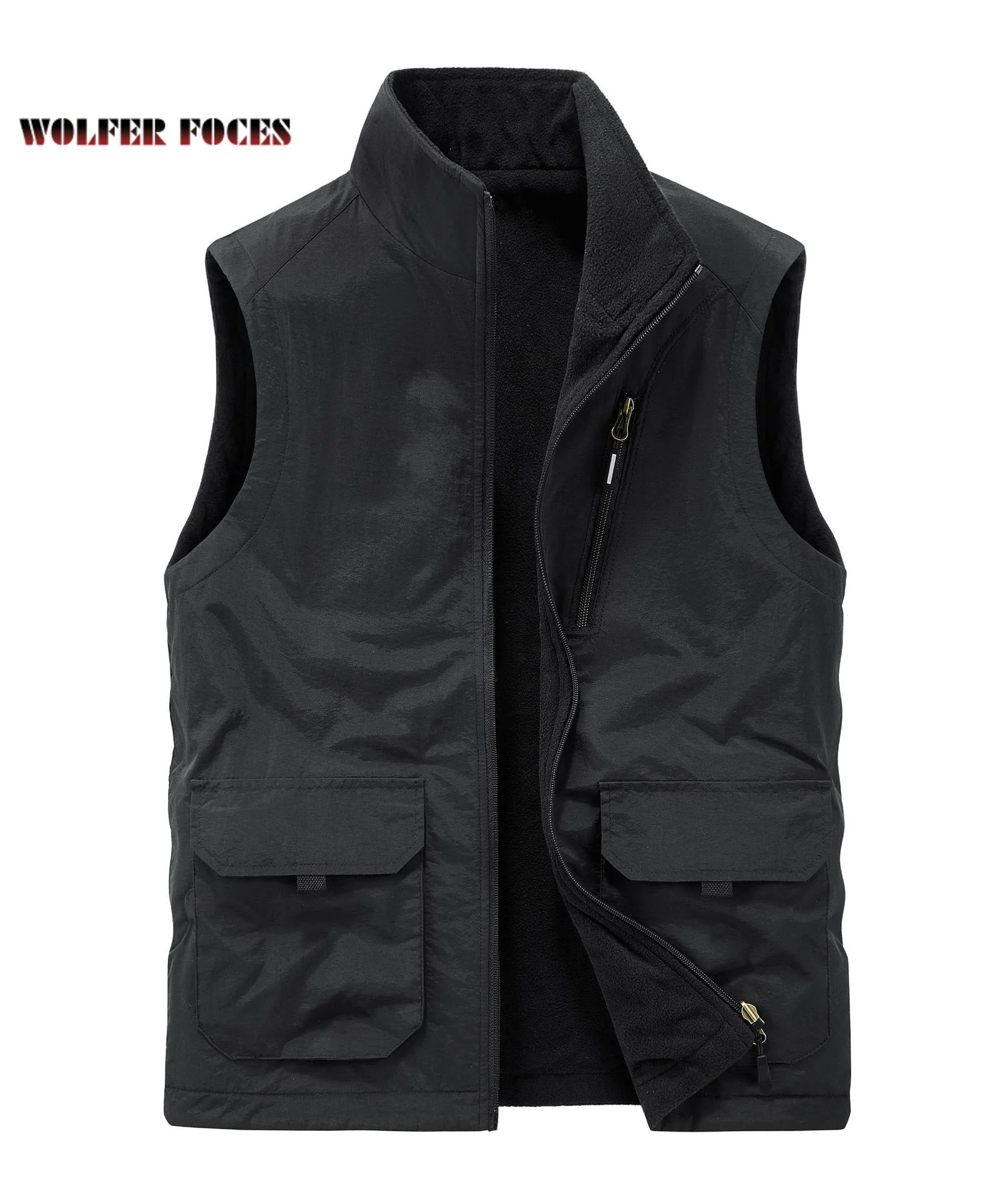 Men's Clothing Windbreak Work Wear Vests Windbreaker Tactical Jackets Military Bomber Male Clothes Heating Vest Camping Coats5XL