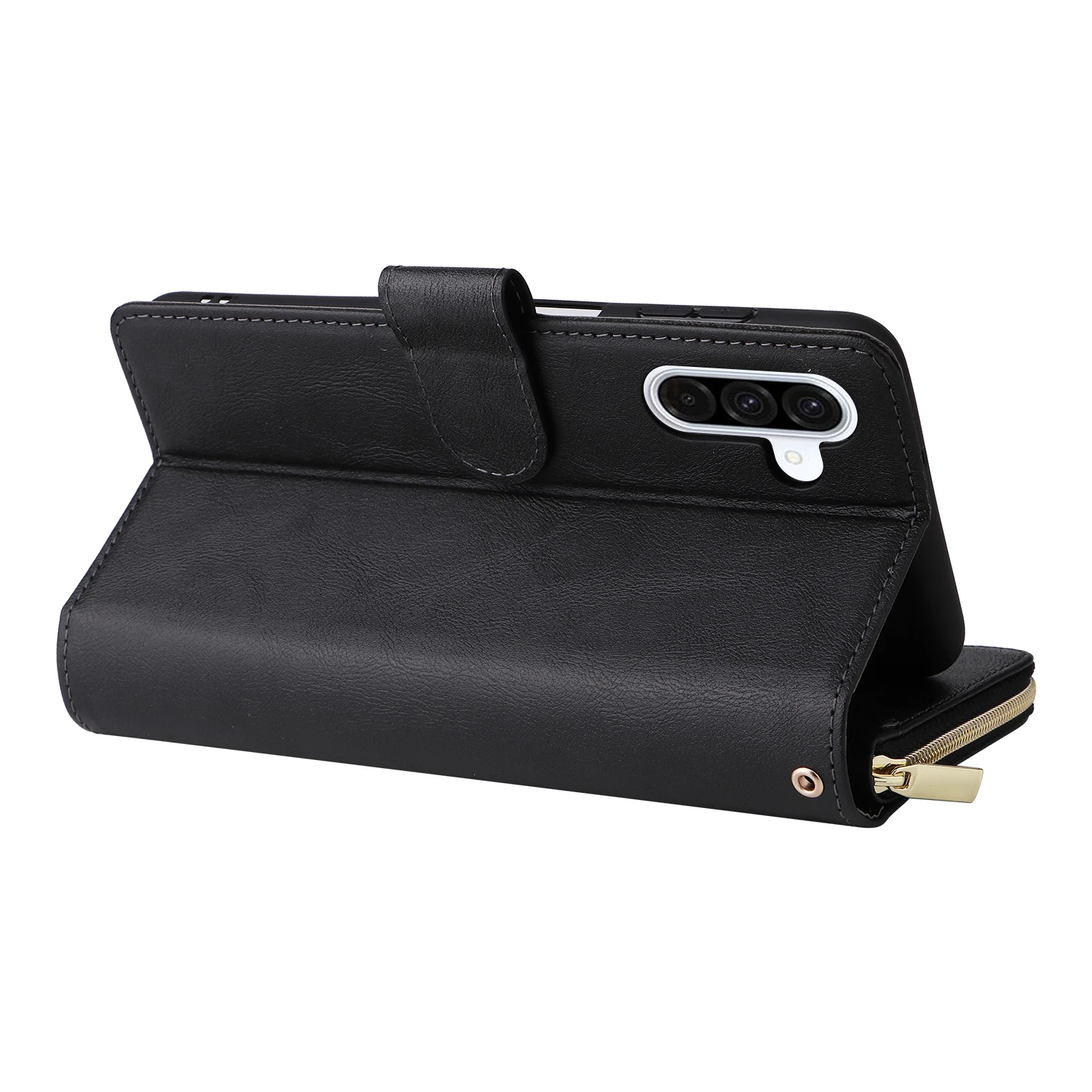Leather Strap Wallet Case - Sleek and Stylish Design