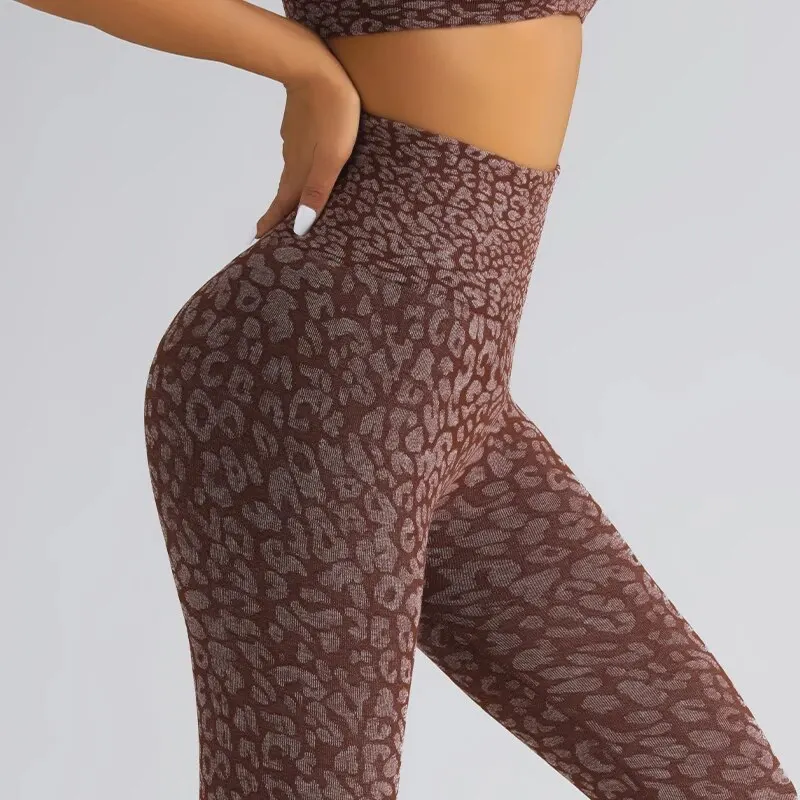 Yoga Pants Sports Pants Sports Leggings Women Seamless Hip Lifting High Waist High Elasticity