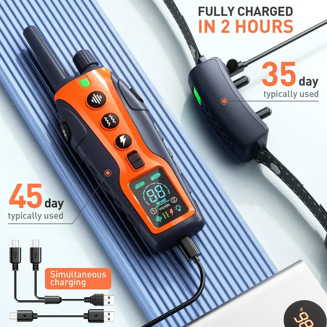 S4cd03d8c7f404d4782aa969666a34e2bV.jpg 3280Ft Electric Dog Training Collar Remote Control Waterproof Pet BehaviorFor 5-120lbs Puppy With Vibration Shock