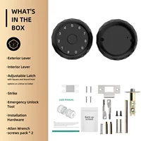 Viladepot Smart Lock Fingerprint Door Lock TYPE-C Interface App Control Passcode Unlock Electronic Touchscreen Keypad Indoor - Image 5