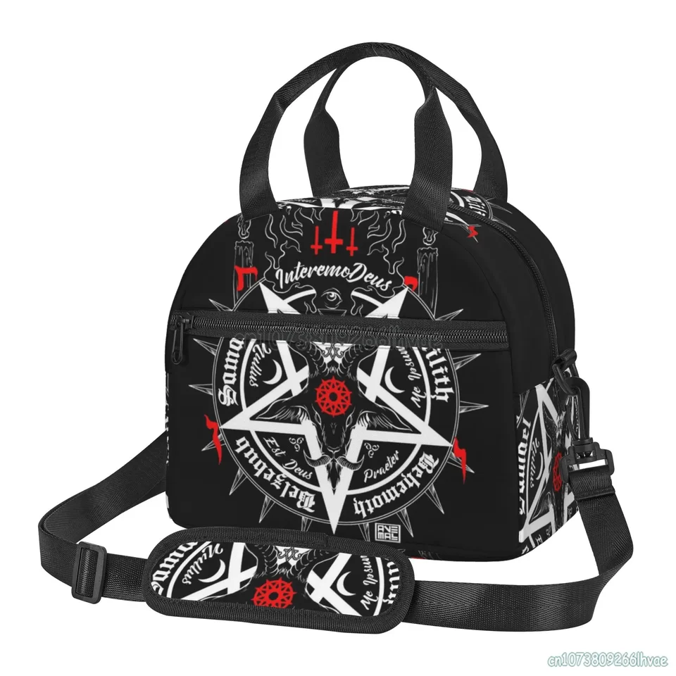 Sac à déjeuner isotherme portable avec motif tête de mort et fleurs, sac à déjeuner pour homme, sac à déjeuner avec bandoulière, personnalisé Sac à déjeuner isotherme portable avec motif tête de mort et fleurs, sac à déjeuner pour homme, sac à déjeuner avec bandoulière, personnalisé