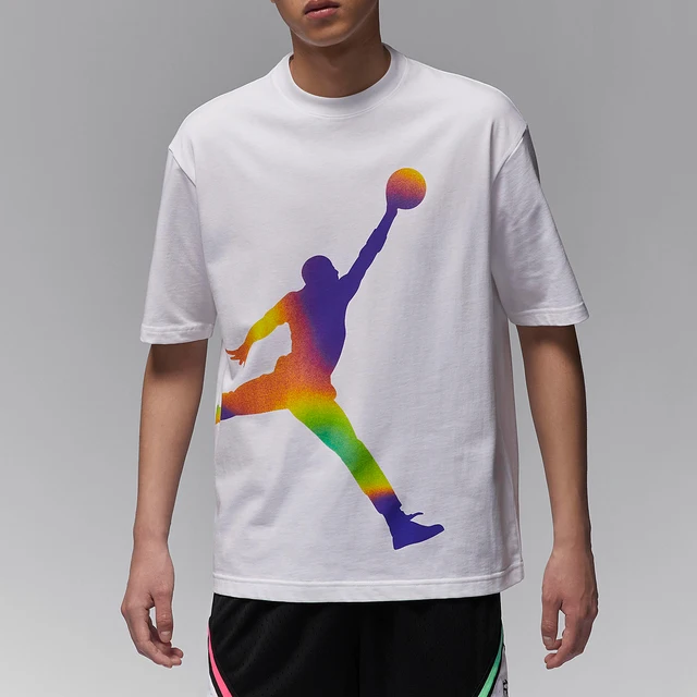 Nike officiel véritable JORDAN été nouveau hommes décontracté Sport à manches courtes T-Shirt HF6593-100 1