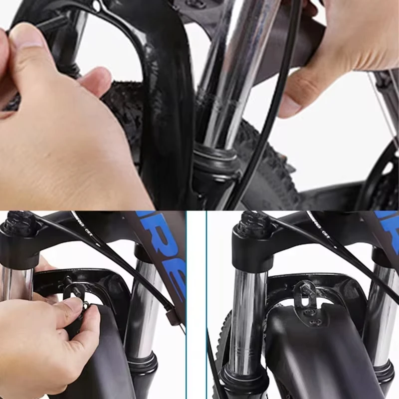 Bicycle Fender 2pcs Bicycle Fender MTB Bike Front Rear Tire Wheel Mudguard Accessories Parts