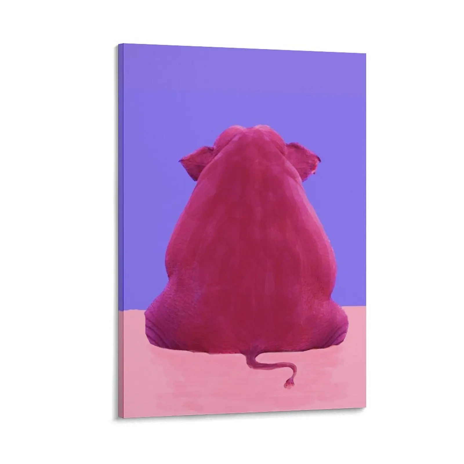 

NCIS ELEPHANT IN THE ROOM pink version Canvas Painting stickers & posters Paintings on canvas for living room