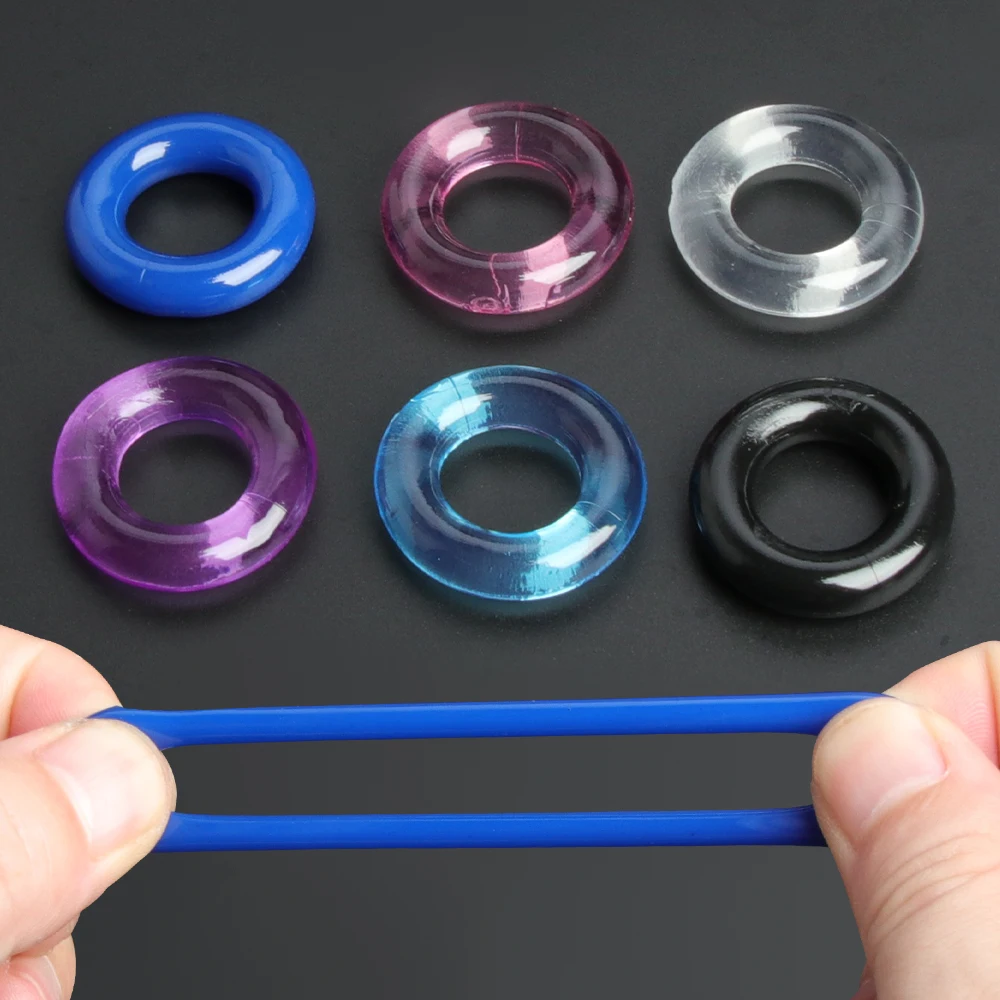 Penis Ring Soft Ejaculation Delay Locking Sperm Boy Long-Lasting Erection Couple Adult Sex Toy