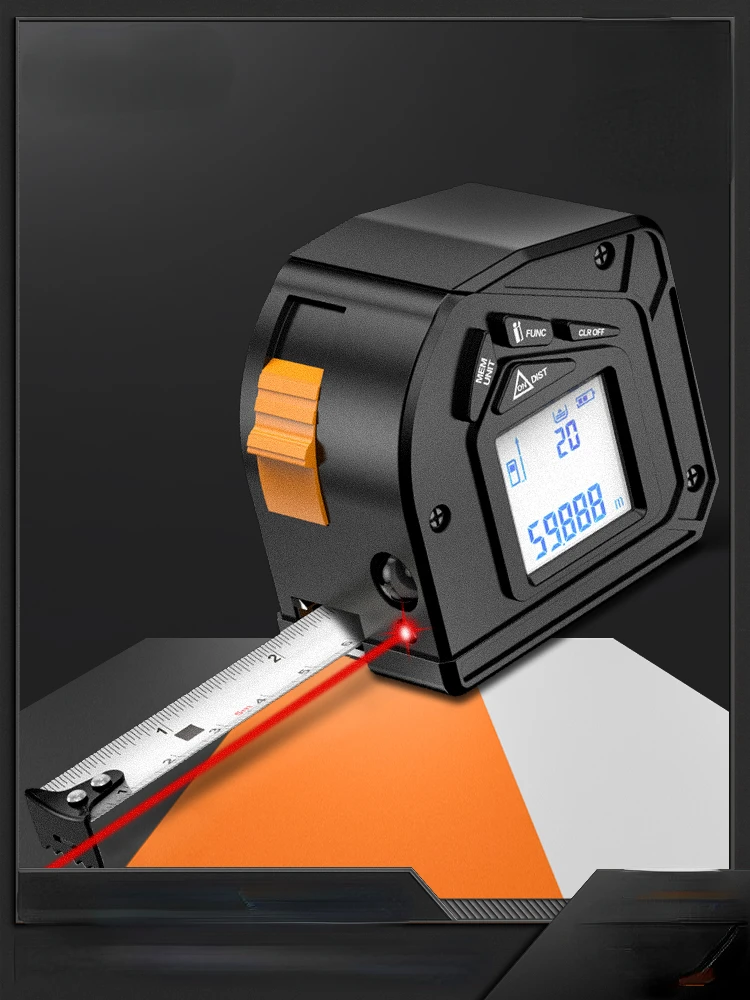 

Laser Range Finder Electronic Ruler Infrared Measuring Instrument Tool Ruler Tape Measure