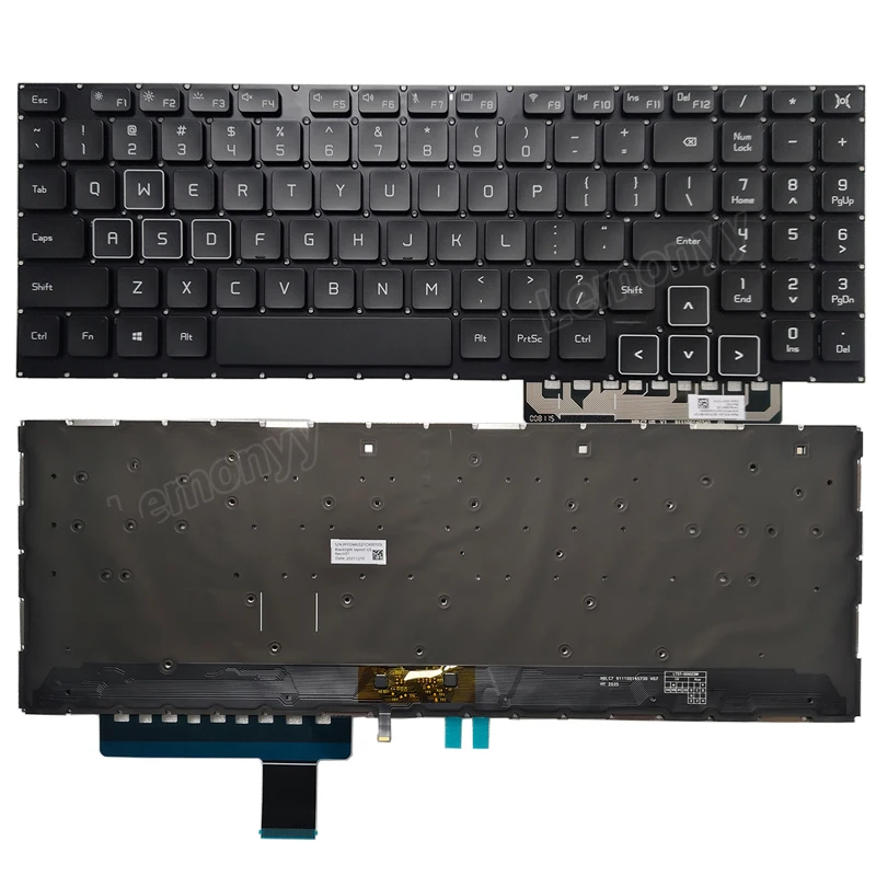 NEW FOR V700 FRR-WFG9/WFD9 FRD-WFD9 US Laptop Keyboard backlit