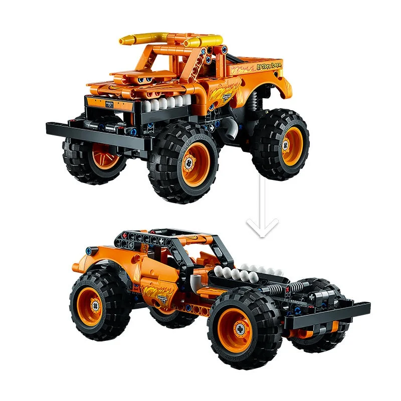 Building Toy Set Building Block Toys Pull Back Car Toys 42118-42150 2 in 1 Building Blocks Set For Children