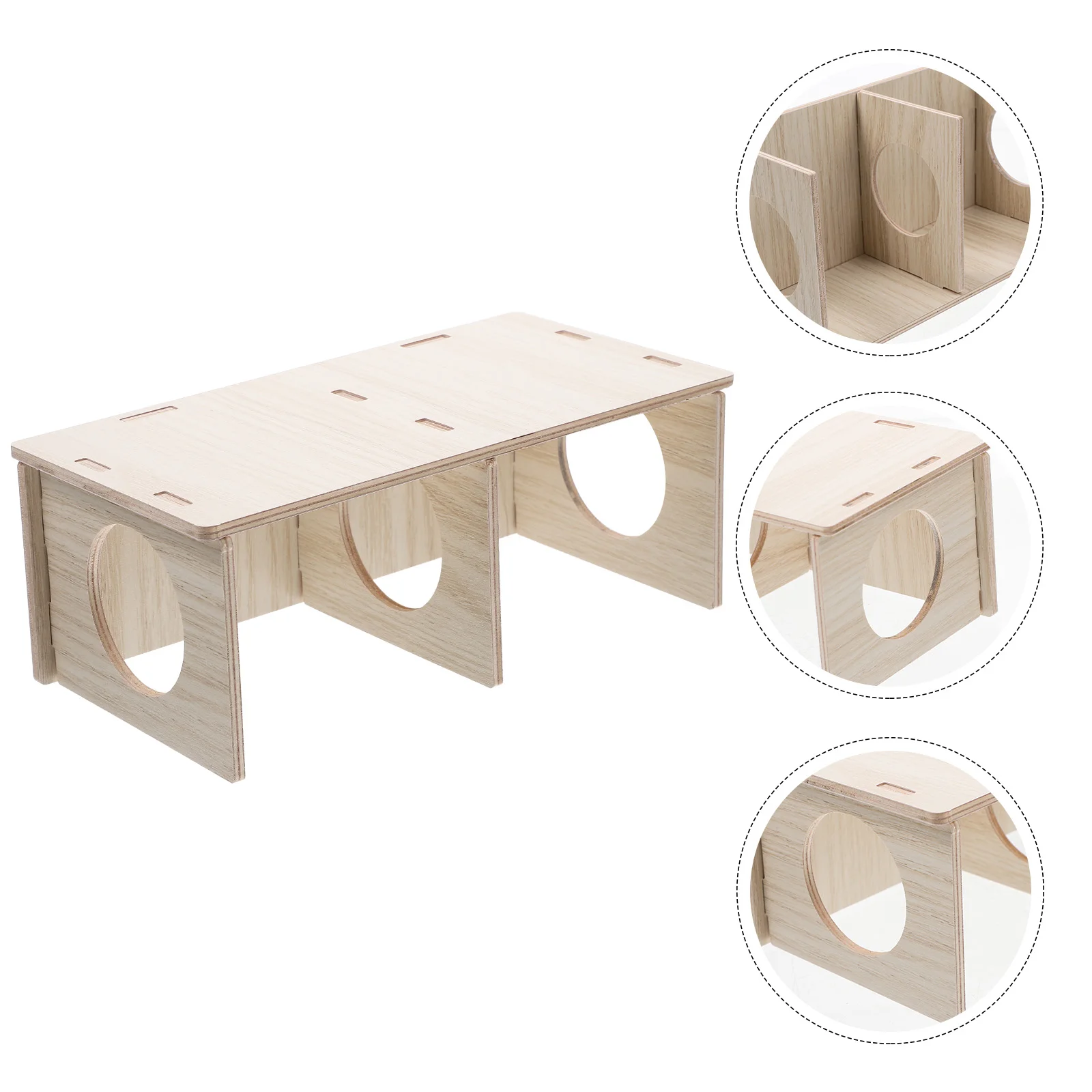

Rabbit Chew Toy Chinchilla Decor Hamster House Guinea Pig Hideout Hamster Hideout Guinea Pig Habitat for Hamster Home Hedgehog