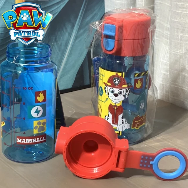 Paw Patrol Marshall Kids Water Bottle Cute Clear Plastic Anti-drop Cup Girls  Boys Cartoon Baby Cup with Straws Outdoor Sport Cup - AliExpress