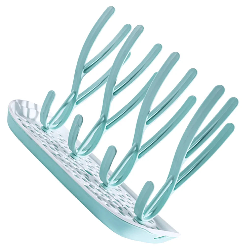 Multifunctional Baby Bottle Drying Rack Saving Drain Holder Storage Foldable Kitchen Nursery PP Material Bottle