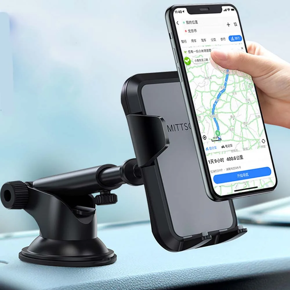 Long Arm Car Phone Mount Suction Cup Sucker Car Phone Holder Stand Mobile  Cell Support For iPhone Huawei Xiaomi Redmi Samsung - AliExpress