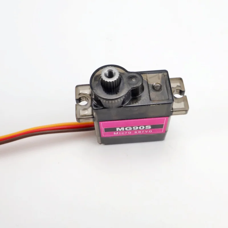 1/4/10pcs MG90S Servo 180 /360 degree Metal Gears Digital 9g Servo for Remote Control Helicopter Airplane Boat Car RC Robot 6