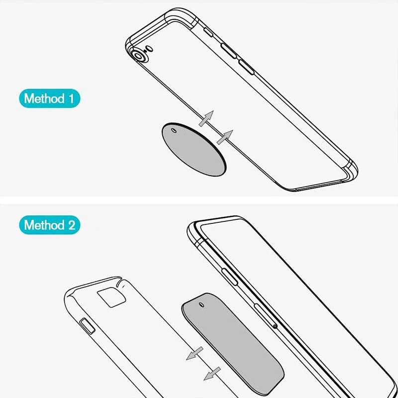 حامل الكأس المغناطيسي للهاتف جبل مرن معقوفة الذراع...