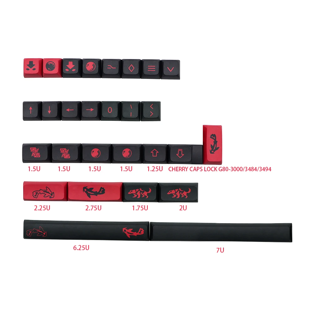 chave mizu keycap xda keycaps para teclado mecânico gmk chave tampa divisão barra de espaço