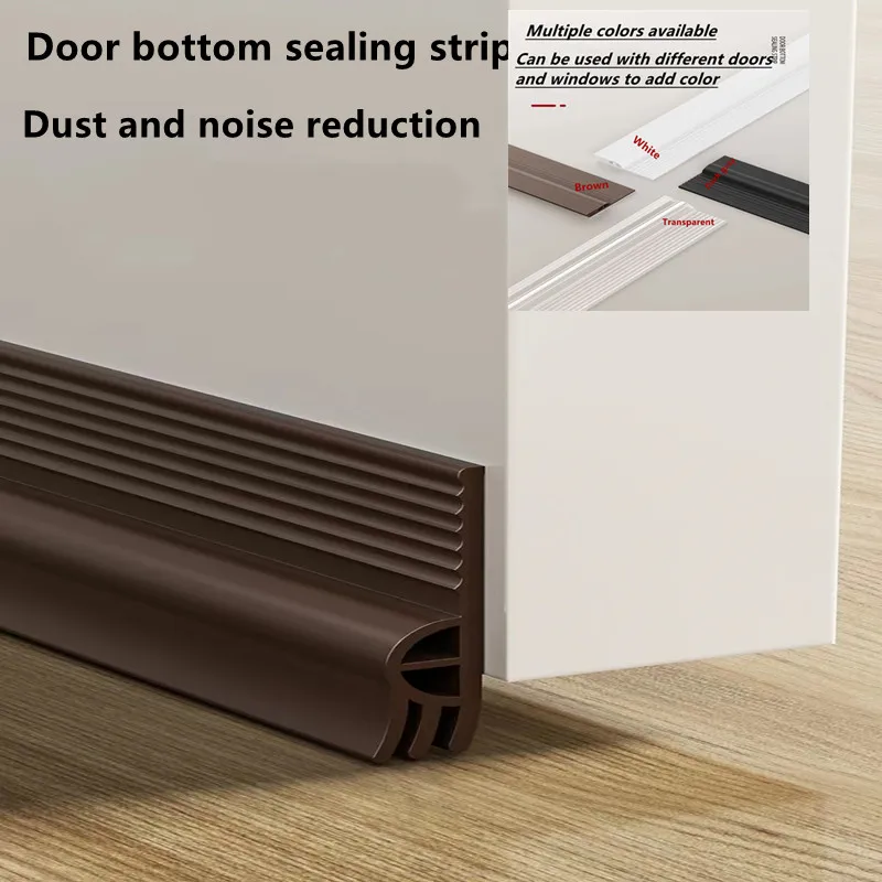 Porta e Janela Seal Strip Weatherstrip para Portas Interiores Domésticas Noise Blocker à Prova de Som Anti-hot Draft Stoppe