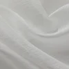 CHAXI Modern Solid White Tulle Sheer Curtain for Living Room Bedroom Kitchen Voile Window Drapes Decoration Custom Made 3