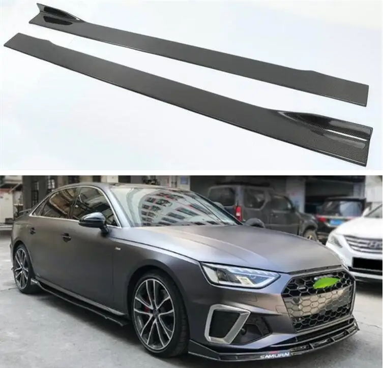 Front Bumper Silver Audi A4 B9 2017 2018 2019 2020 2021 RS4